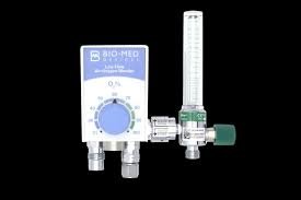 air oxygen blender how should a neonatal flow meter be pre set