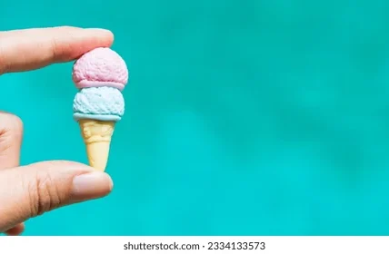 mini ice cream cones