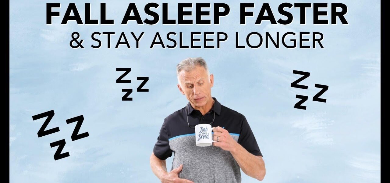 how to fall asleep faster and stay asleep all night