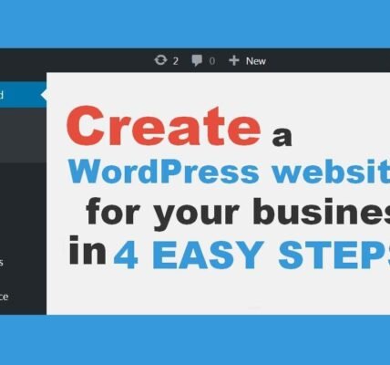 how to create a website for a business