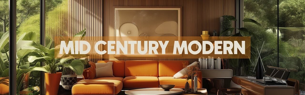 Mid century modern home decor