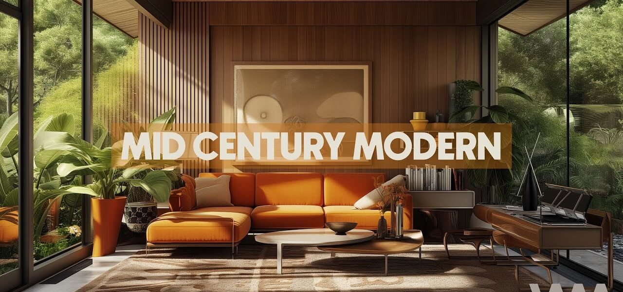 Mid century modern home decor